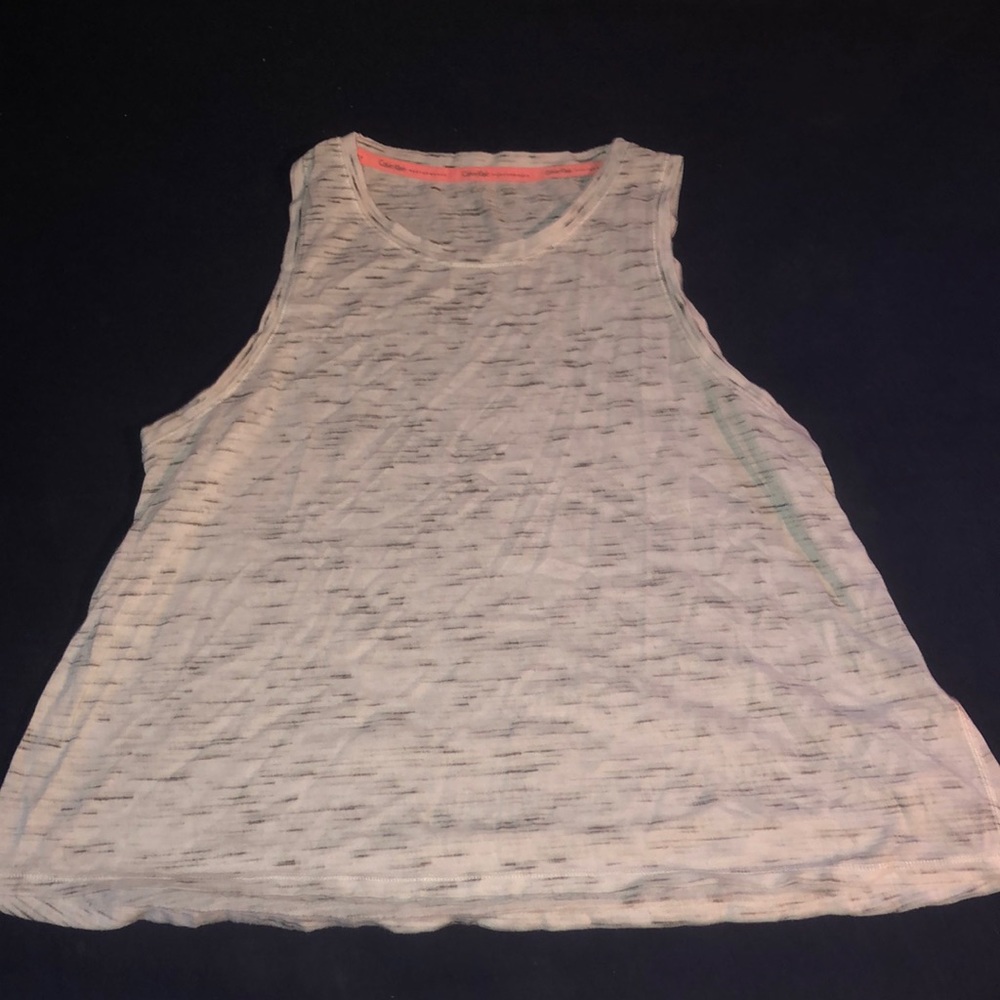 Calving Klein athletic tank
